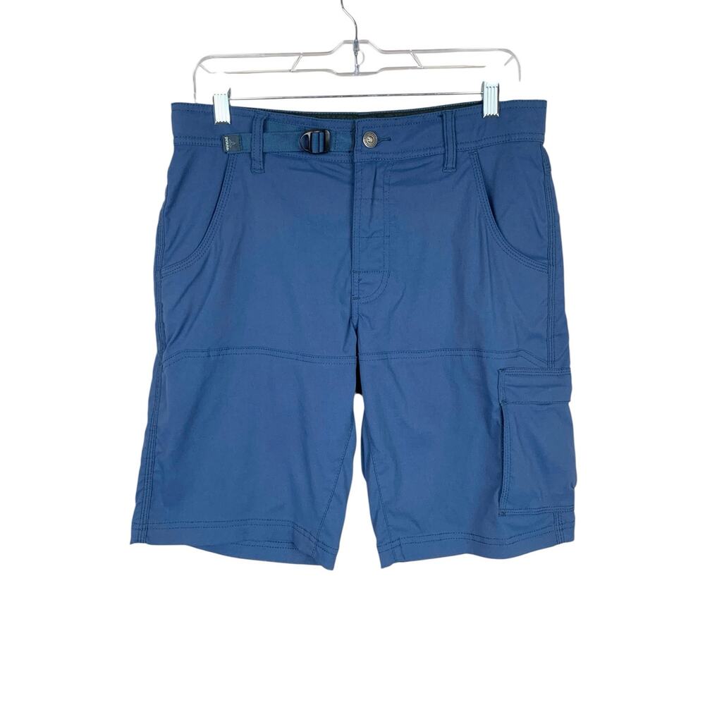 Prana Stretch Zion Shorts Blue Cargo Hiking Outdoors Men’s 30